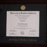 USC Endodontics Certificate